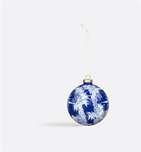 dior christmas bauble|Set of Four Christmas Ornaments Rêve d'Infini .